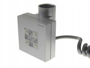 TERMA Grzałka elektryczna KTX-2 SILVER satyna