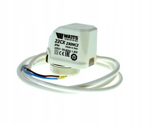 Siłownik termiczny NC Watts M30x1,5 230 PODŁOGÓWKA
