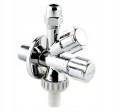 Zawór grzybkowy kątowy ERGO 1/2"-3/4"-3/8" VALVEX