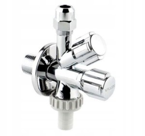Zawór grzybkowy kątowy ERGO 1/2"-3/4"-3/8" VALVEX