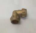 CONEX KOLANO ZACISKOWE 18x18 mm Do rur miedzianych