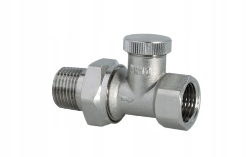 Zawór odcinający prosty powrotny dolny 1/2' VALVEX