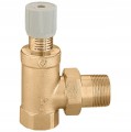 Zawór upustowo-różnicowy 5/4" (1"1/4) ze skalą, regulowany kątowy CALEFFI
