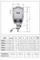 CALEFFI Filtr magnetyczny Separator DIRTMAG 3/4''