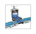 CALEFFI Separator powietrza DISCALSLIM 1" kątowy, korpus - technopolimer