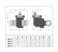 CALEFFI Separator powietrza DISCALSLIM 1" kątowy, korpus - technopolimer