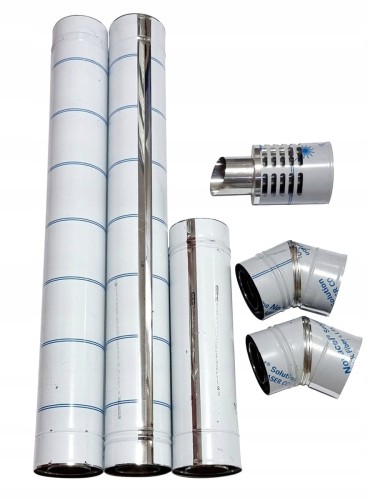 WKŁAD KOMINOWY KOMIN KONDENSACYJNY 80x125 pakiet 2