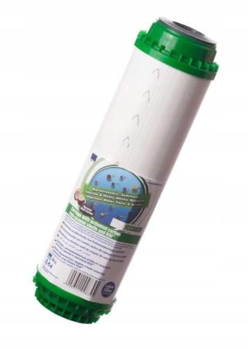 FILTR AQUA FILTER WKŁAD WĘGLOWY FCCBKDF 10" UZDATNIAJĄCY