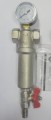 Filtr osadnikowy samoczyszczacy przyłącza 3/4''gw z manometrem AQUAFILTER