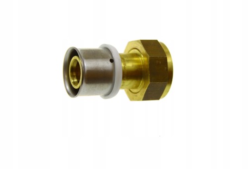 HERZ ZŁĄCZKA PROSTA z PÓŁŚRUBUNKIEM 20*2-G 3/4" gw