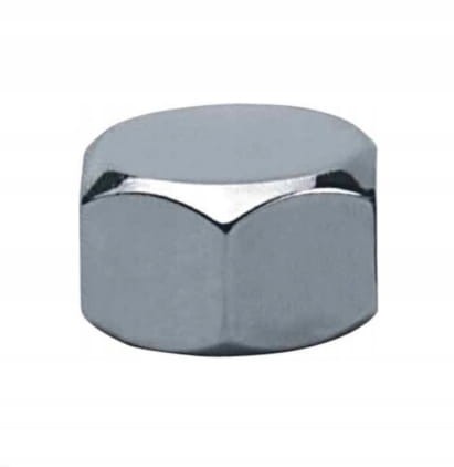 ZAŚLEPKA nakrętna 1/2'' DIAMOND Chrom