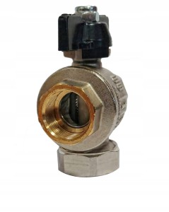 Zawór kulowy +filtr osadnikowy 1'' EKO FILTRO MAG