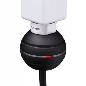 TERMA Grzałka elektryczna grzejnika REG-2 1000W CZARNA