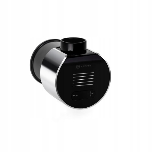 TERMA grzałka VEO Czarny front/Chrom nakładka; WI-FI, Maskownica