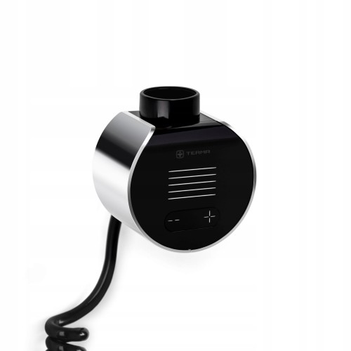 TERMA grzałka VEO Czarny front/Chrom nakładka WI-FI kabel spiralny wtyczka