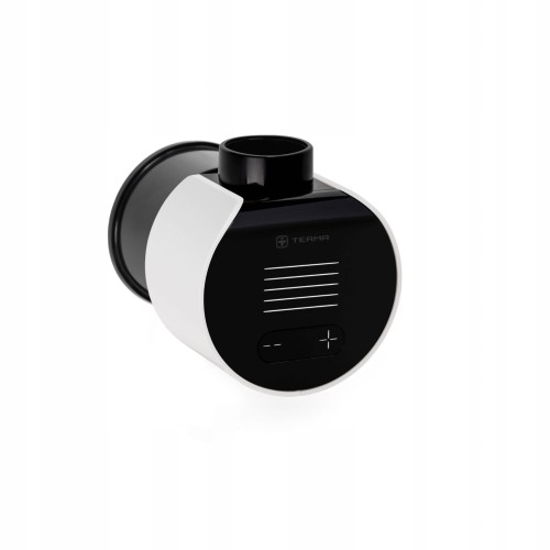 TERMA grzałka VEO Czarny front/Biała nakładka; WI-FI, Maskownica
