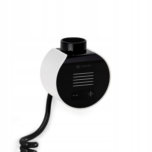 TERMA grzałka VEO Czarny front/Biała nakładka WI-FI kabel spiralny wtyczka