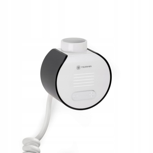TERMA grzałka VEO Biały front/Czarna nakładka WI-FI kabel spiralny wtyczka