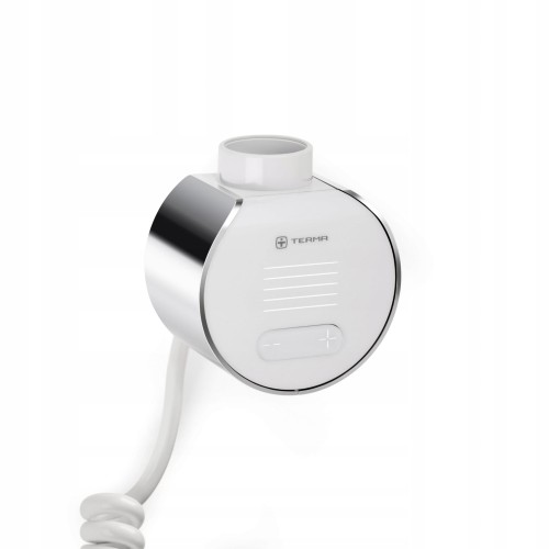 TERMA grzałka VEO Biały front/Chrom nakładka WI-FI kabel spiralny wtyczka