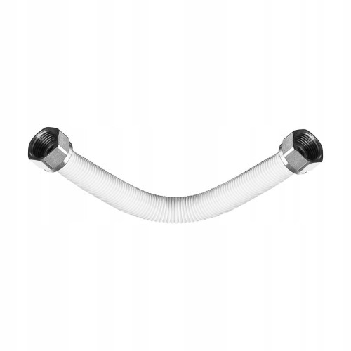 Wąż spłuczki BIAŁY rozciągliwy 3/8"Gw-3/8"Gw; długość od 30 do 60 cm LECHAR