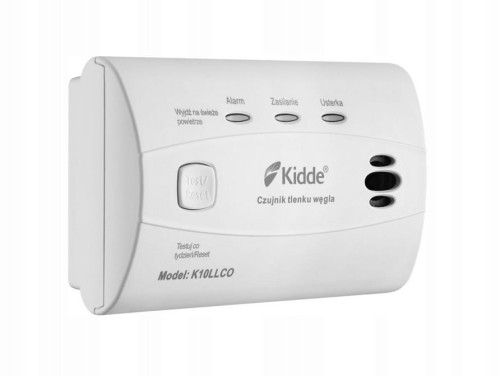 Czujnik detektor tlenek węgla (CO) Czad K10LLCO Kidde