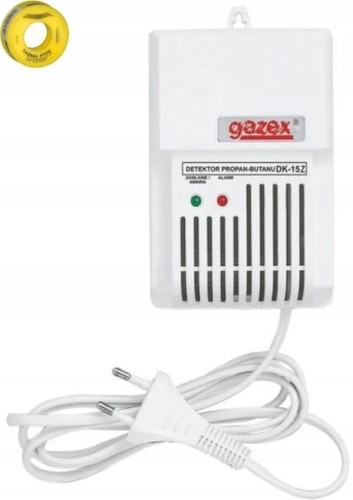GAZEX propan-butan detektor (LPG) DK-15.Z +taśma