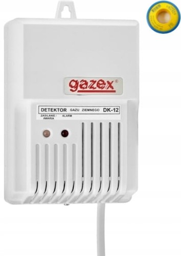GAZEX detektor gaz ziemny (METAN) DK-12 +teflon