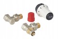 Zawór kątowy termostat.+głowica +odcin.1/2 Danfoss