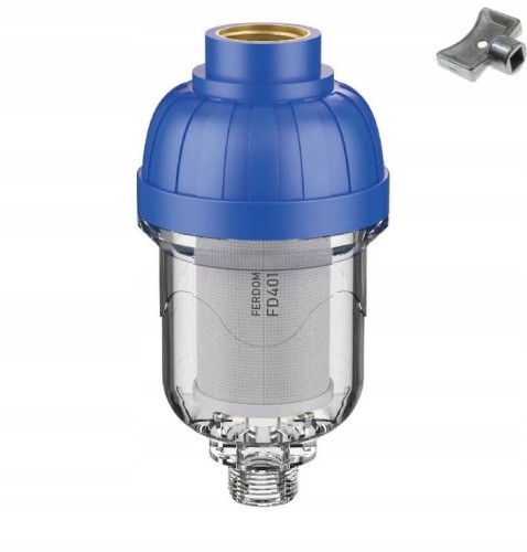 Filtr FD401 woda pitna i użytkowa 10L/min WATER CLEAN 1/2" FERDOM +kluczyk