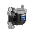 CALEFFI Separator powietrza DISCALSLIM 3/4" kątowy, korpus - technopolimer