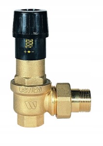 Zawór upustowo-różnicowy USVR 3/4" ze skalą, regulowany kątowy WATTS