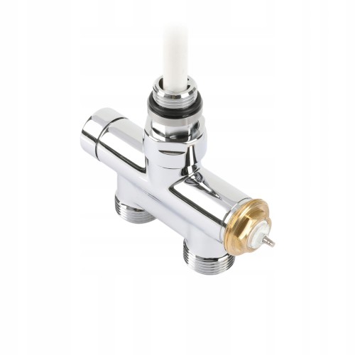 Zawór 4-drogowy termostat. prosty 50 CHROM POLETTI