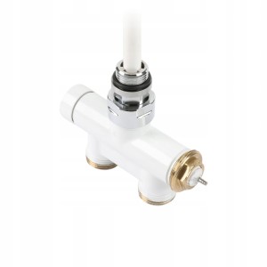 Zawór 4-drogowy termostat. prosty 50 BIAŁY POLETTI