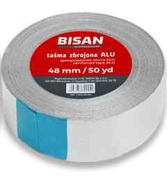 Taśma aluminiowa zbrojona 48mm/50yd (45,72m) BISAN