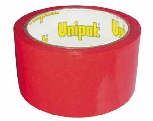 Unipak TAŚMA Economy DUCT Czerwona 48mm x 50m