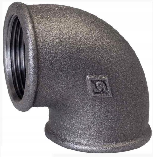 CZARNE kolanko WW NR 6 kolano gw/gw 1"