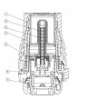 Głowica termostatyczna REDIA, system podłączeniowy RTD, cieczowa DANFOSS