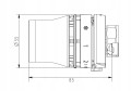 Głowica termostatyczna REDIA, system podłączeniowy RTD, cieczowa DANFOSS