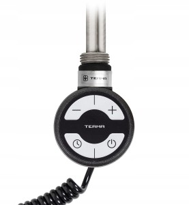 TERMA Grzałka elektryczna MOA 1200W Metallic Black