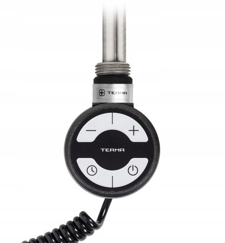 TERMA Grzałka elektryczna MOA 1200W Metallic Black