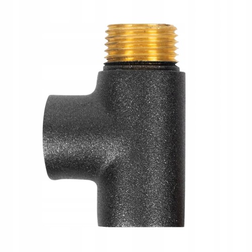 TERMA Trójnik METALLICK BLACK grzałka MEG MOA DRY