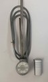 TERMA Grzałka MOA 800W SILVER satyna MASKOWNICA