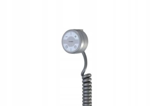 TERMA Grzałka elektryczna MOA 1000 W SILVER satyna