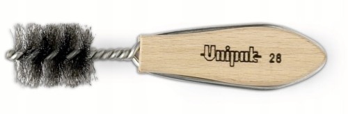UNIPAK Szczotka do miedzi drewniana Fi 28 miedź