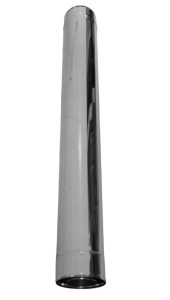 WKŁAD KOMINOWY KOMIN KONDENSACYJNY rura 1 metr Fi 80x125