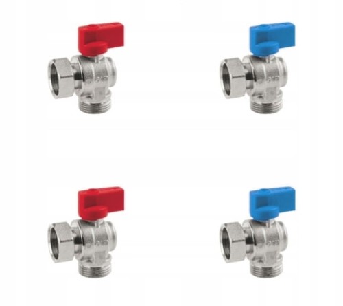 Zawory BASIC kątowe 4, kocioł gazowy 1 Funkcyjny