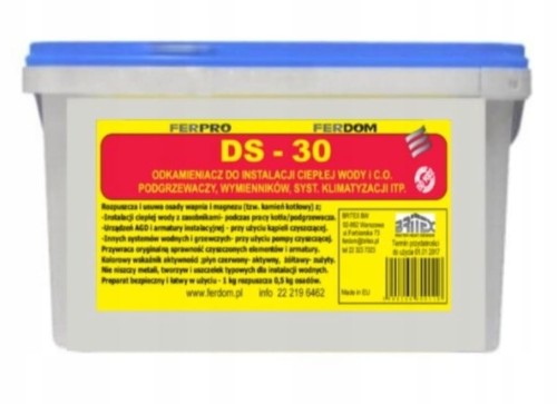 FERDOM DS-30 10,0 KG ODKAMIENIACZ proszek