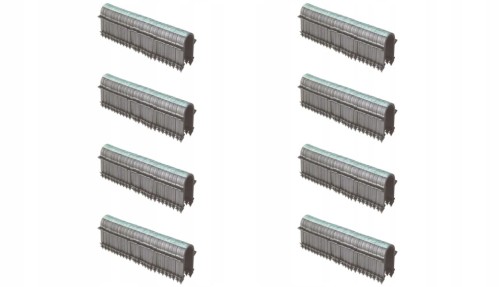 SPINKI Takera Uponor 50mm klipsy TACKERA 2000 szt