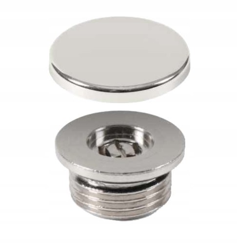 Odpowietrznik ręczny+zaśl. TERMA chrom 1/2 POLETTI