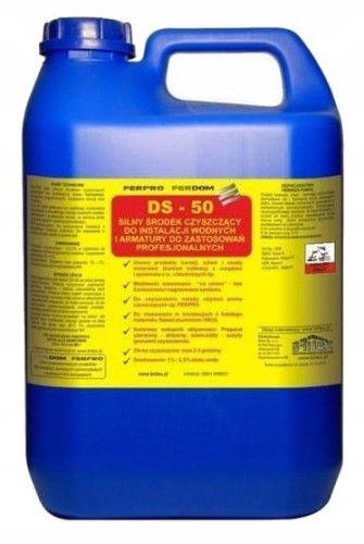 FERDOM DS-50 Silny preparat czyszczący do C.O. 5L